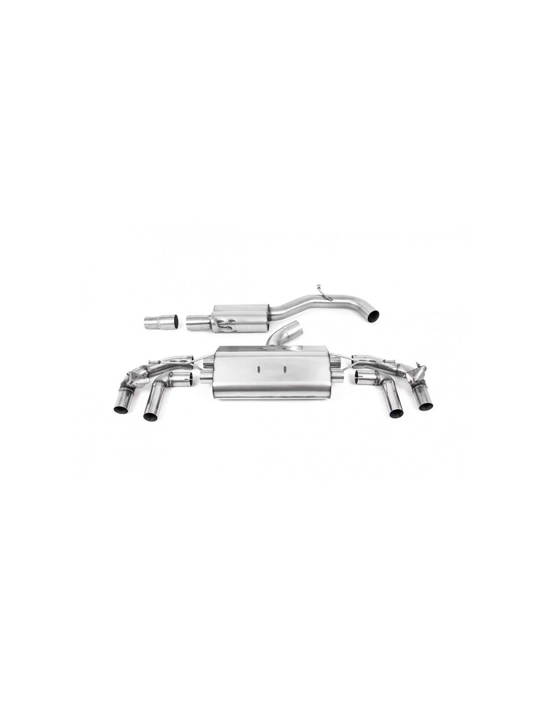 Milltek - Klappenauspuff Anlage VW Golf 8 R