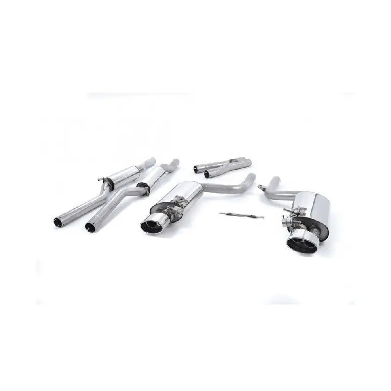 Milltek - Klappenauspuffanlage ab Kat Audi RS4 B7 05-09 - Abgasanlagen / Downpipes