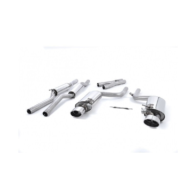Milltek - Klappenauspuffanlage ab Kat Audi RS4 B7 05-09