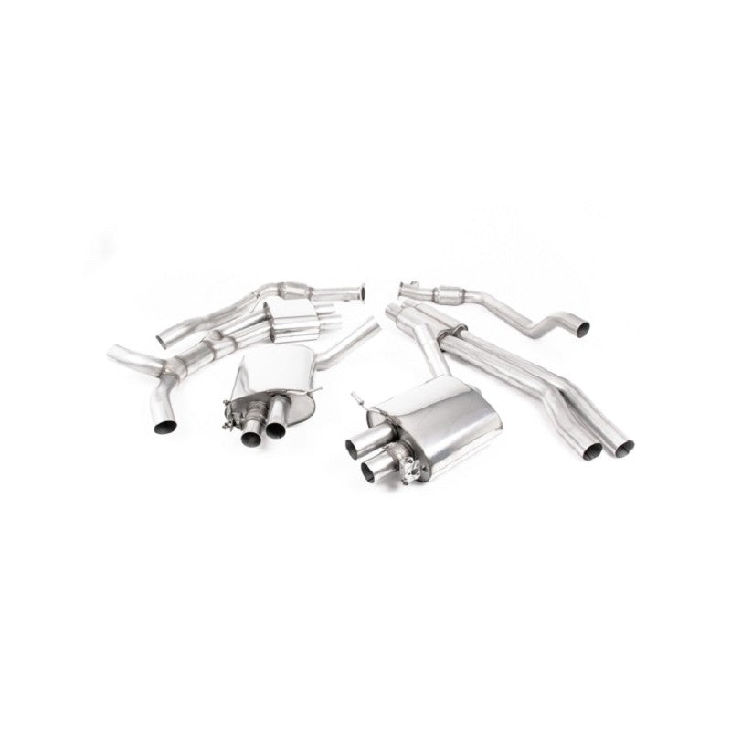 Milltek - Klappenauspuffanlage ab OPF Audi RS4 B9 Avant