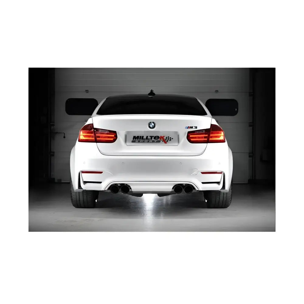 Milltek - Klappenauspuffanlage ab OPF BMW M3 F80 18- - Abgasanlagen / Downpipes