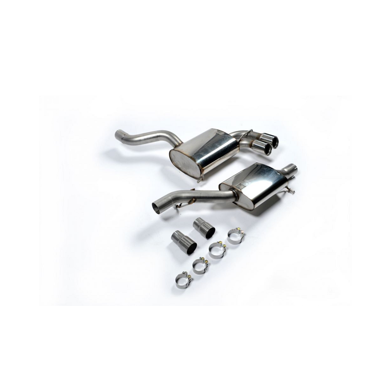 Milltek - Resonated Cat-Back Auspuffanlage Audi S3 8P