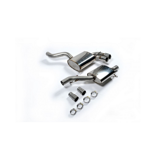 Milltek - Resonated Cat-Back Auspuffanlage Audi S3 8P