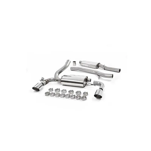 Milltek - Sport Auspuffanlage ab Kat Ford Focus RS MK3 - Abgasanlagen / Downpipes