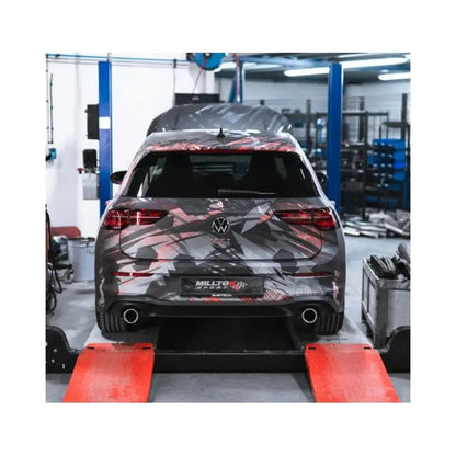 Milltek - Sportauspuff ø 80mm VW Golf 8 GTI ab OPF - Abgasanlagen / Downpipes