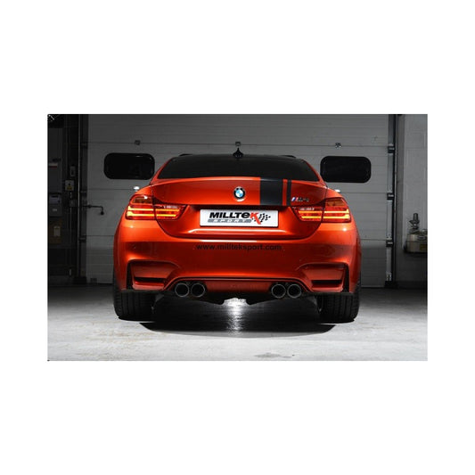 Milltek - Sportauspuffanlage Titan BMW M4 F82/83 + LCI
