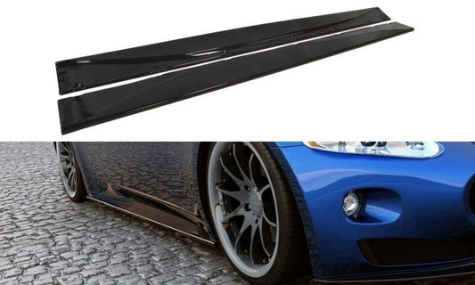 Maxton Design Seitenschweller für Maserati Granturismo Vorfacelift Carbon Look