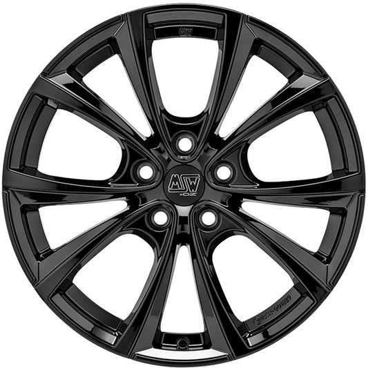 MSW | MSW 27T | 10.5x19 | 5x120 | ET45 | GLOSS BLACK | W19426001TC5
