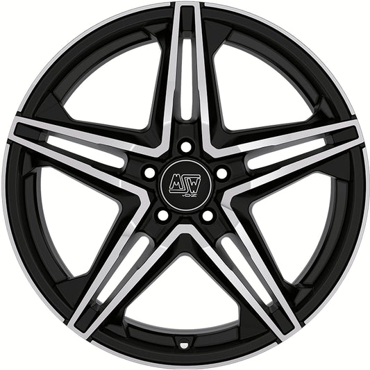 MSW | MSW 31 | 8.5x19 | 5x112 | ET38 | GLOSS BLACK FULL POLISHED | W19415503T56