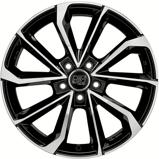MSW | MSW 42 | 7.5x17 | 5x114.3 | ET45 | GLOSS BLACK FULL POLISHED | W19356506T56