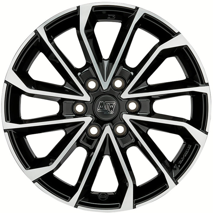MSW | MSW 42 VAN | 6.5x17 | 6x120 | ET50 | GLOSS BLACK FULL POLISHED | W19468001T56