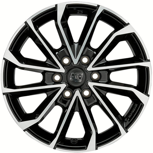 MSW | MSW 42 VAN | 7.5x19 | 6x120 | ET52 | GLOSS BLACK FULL POLISHED | W19473001T56