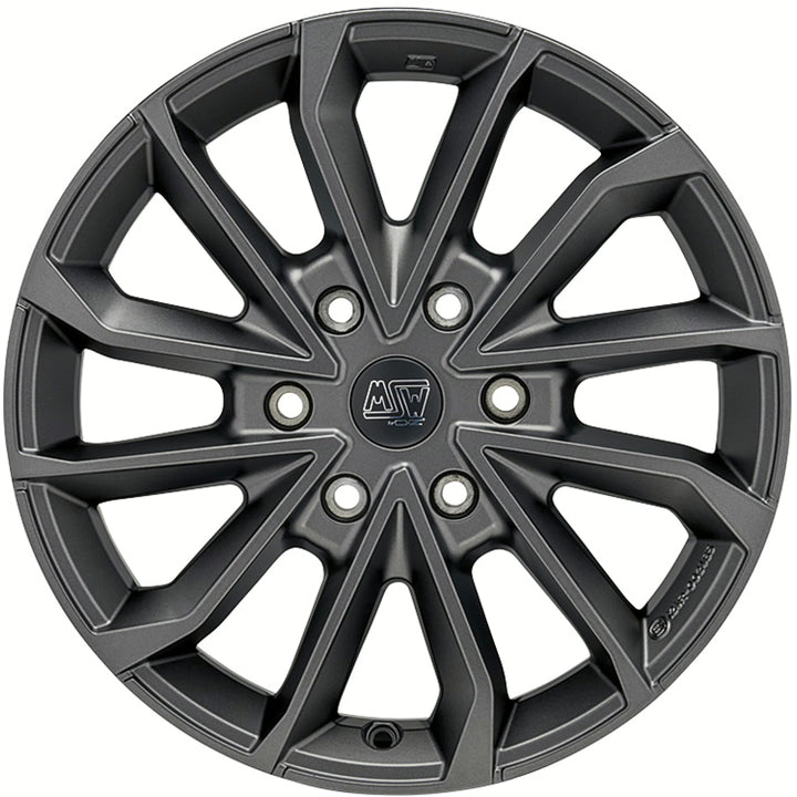 MSW | MSW 42 VAN | 6.5x17 | 6x120 | ET54 | MATT DARK GREY | W19468002TP8