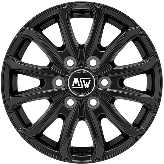 MSW | MSW 48 VAN 6 HOLES | 6.5x16 | 6x120 | ET50 | MATT BLACK | W19341003T53