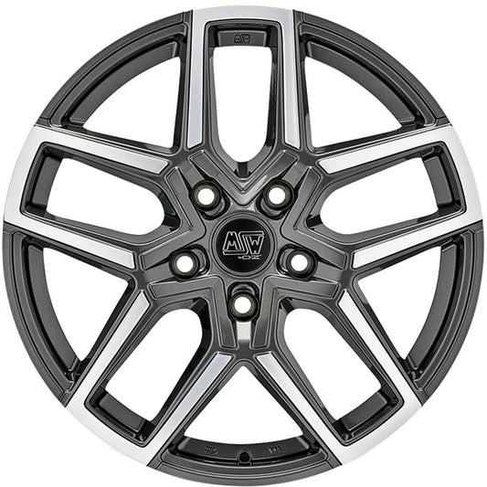 MSW | MSW 52 | 8.5x20 | 5x114.3 | ET45 | GLOSS GUN METAL FULL POLISHED | W19428504D7