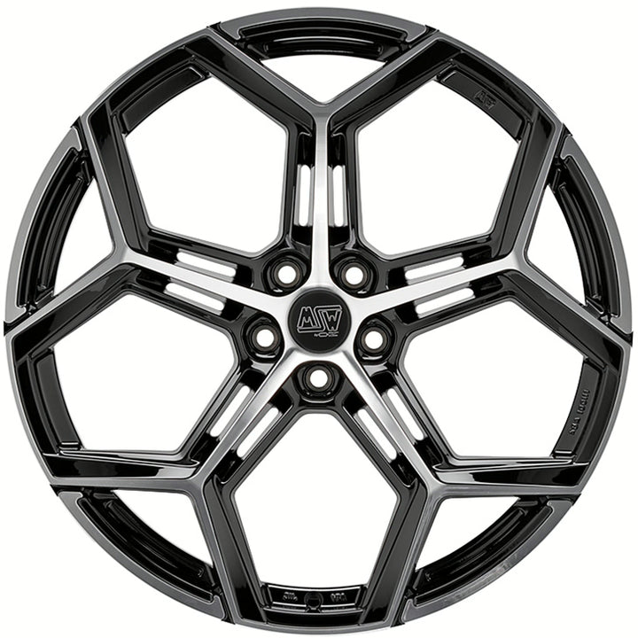 MSW | MSW 53 | 9x20 | 5x112 | ET20 | GLOSS BLACK FULL POLISHED | W1947750056