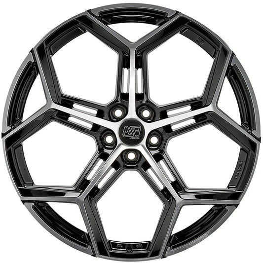 MSW | MSW 53 | 9x19 | 5x112 | ET24 | GLOSS BLACK FULL POLISHED | W1948050056