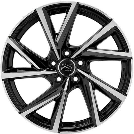 MSW | MSW 80-5 | 7x16 | 5x108 | ET50 | GLOSS BLACK FULL POLISHED | W19470002T56