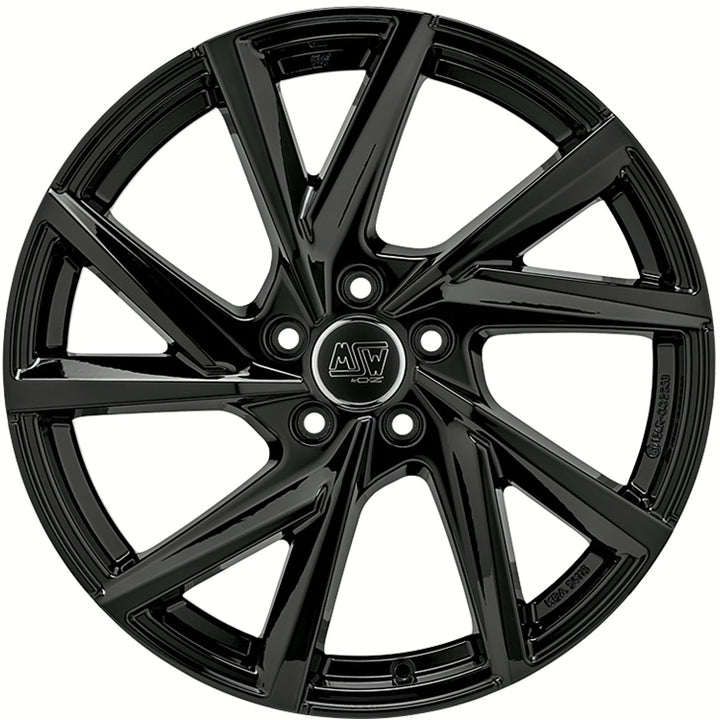 MSW | MSW 83 | 7.5x18 | 5x108 | ET45 | GLOSS BLACK | W19471502TC5