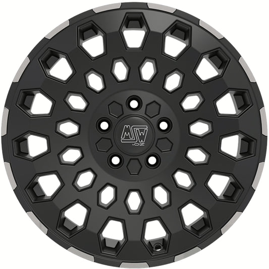 MSW | MSW 99 VAN | 7.5x18 | 5x120 | ET55 | MATT BLACK LIP POLISHED | W19422005TO3