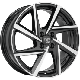 MSW | MSW 80-4 | 5x17 | 4x100 | ET40 | GLOSS BLACK FULL POLISHED | W19401001T56