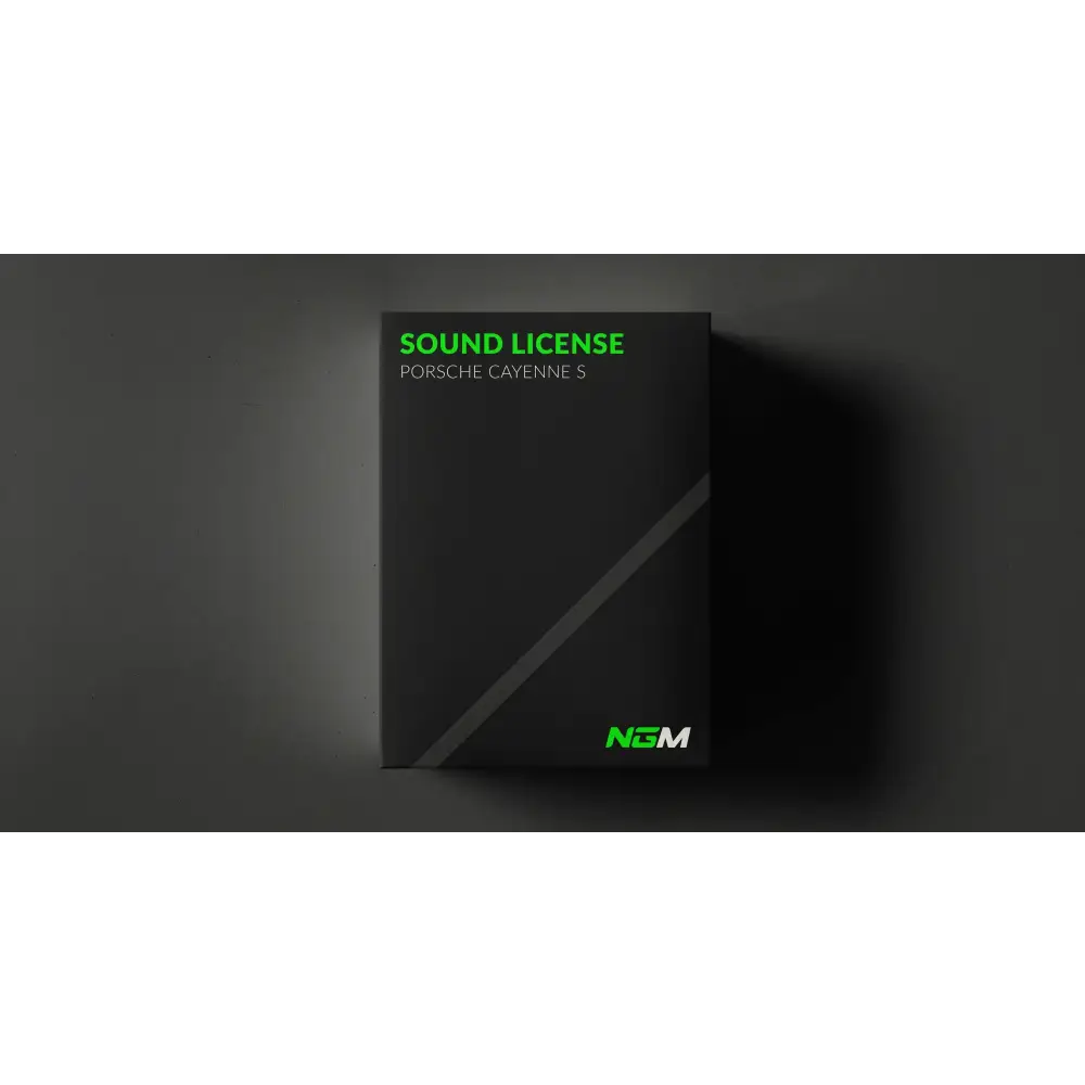NGM - Porsche Cayenne S | Sound License - TUNING – TUNING SWITZERLAND