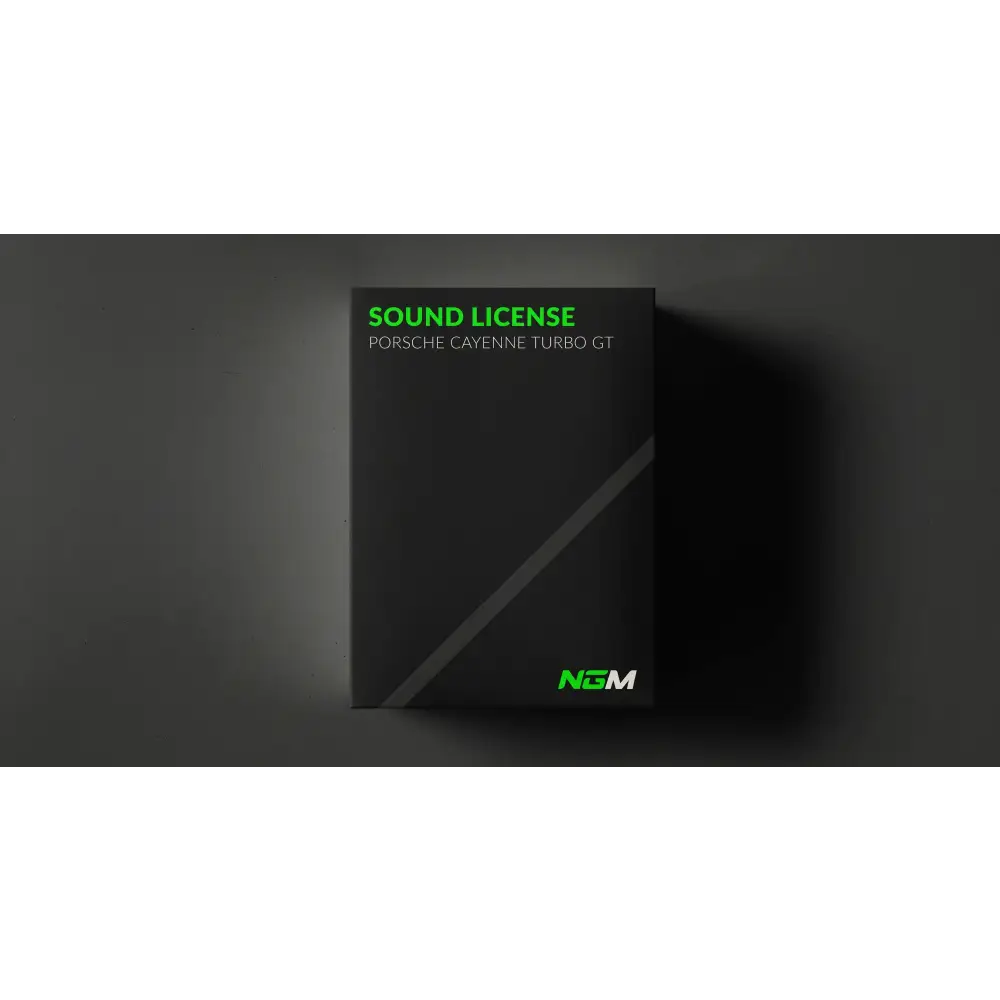 NGM - Porsche Cayenne Turbo GT| Sound License