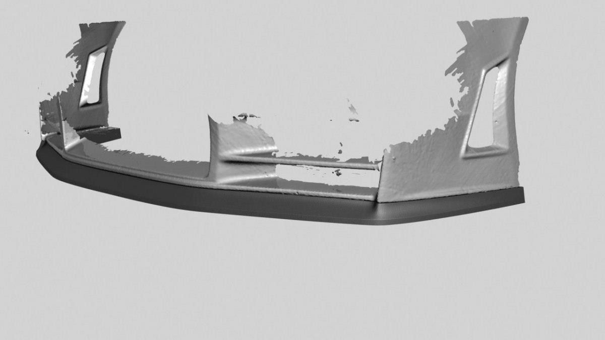 Maxton Design Frontlippe für Nissan Skyline R34 Z-Type schwarz strukturiert