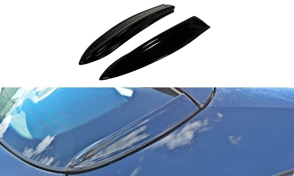 Maxton Design Heckscheiben Spoiler für Opel Astra H|MK3 OPC schwarz hochglanz
