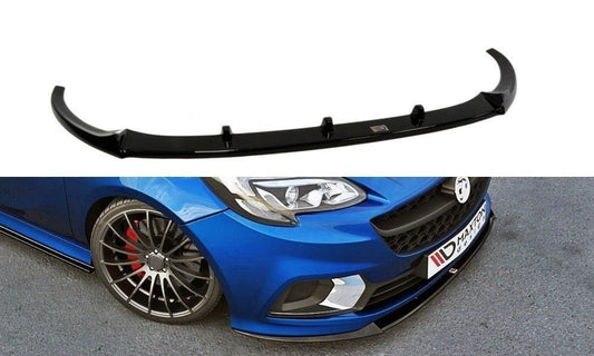 Maxton Design Frontlippe für Opel Corsa E|MK5 OPC schwarz strukturiert
