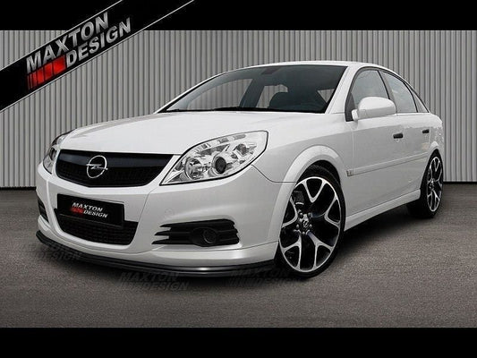Maxton Design Frontlippe für Opel Vectra C|MK3 OPC-Line Facelift Carbon Look