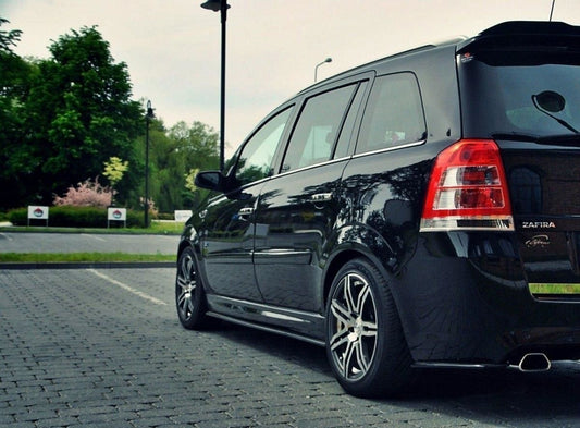 Maxton Design Seitenschweller für Opel Zafira B MK2 OPC Carbon Look