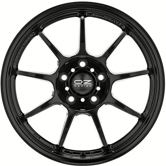 OZ | ALLEGGERITA HLT 4F | 7x17 | 4x100 | ET37 | GLOSS BLACK | W01820200O2