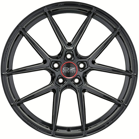 OZ | ESTREMA FORGIATA | 10.5x22 | 5x112 | ET18 | GLOSS BLACK | W04177001O2