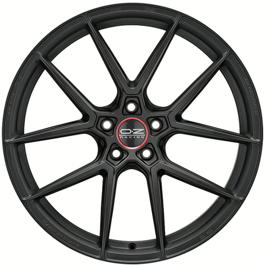 OZ | ESTREMA FORGIATA | 10.5x22 | 5x112 | ET18 | SATIN BLACK | W04177001RL