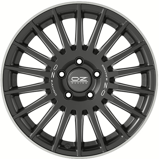 OZ | RALLY DESERT | 8x18 | 6x139.7 | ET45 | MATT BLACK SILVER LET. DIAMOND LIP | W01C730557L