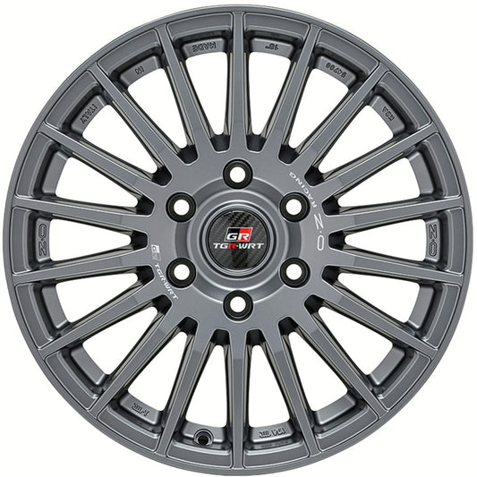 OZ | RALLY DESERT TGR-WRT | 8x18 | 6x139.7 | ET50 | MATT GRAPHITE + SILVER LETTERING | W01C73054TGRRM