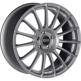 OZ | SUPERTURISMO LM | 7.5x17 | 5x112 | ET50 | MATT RACE SILVER BLACK LETTERING | W0188120319