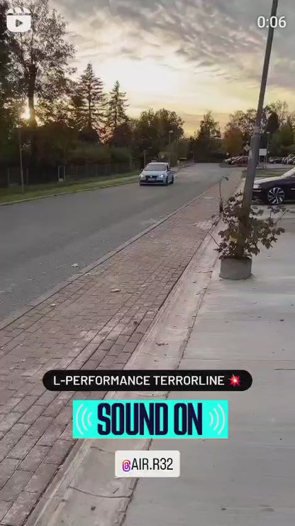 L-Performance - VW Golf 5 R32 Terrorline - Klappenauspuffanlage mit CH Zulassung