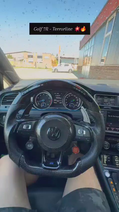 L-Performance - Golf 7R / 300PS - 310PS / Vorfacelift / inkl. Facelift - Terrorline Klappenauspuff 3,5'' - 2x3Zoll mit CH-Gutachten