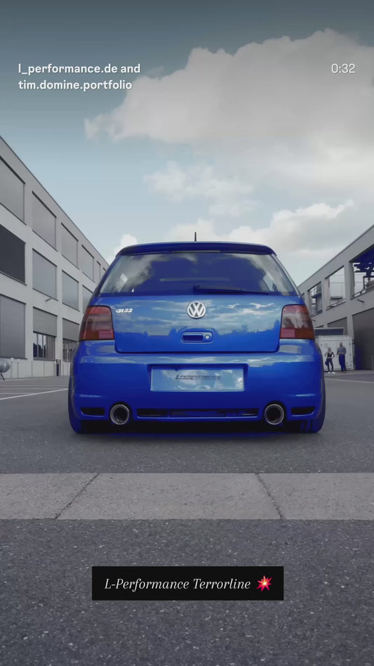 L-Performance - Golf 4 R32 Klappenabgasanlage mit CH Zulassung