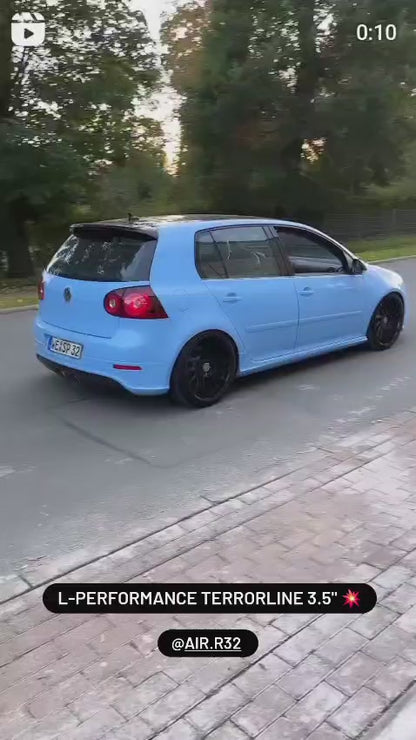 L-Performance - VW Golf 5 R32 Terrorline - Klappenauspuffanlage mit CH Zulassung
