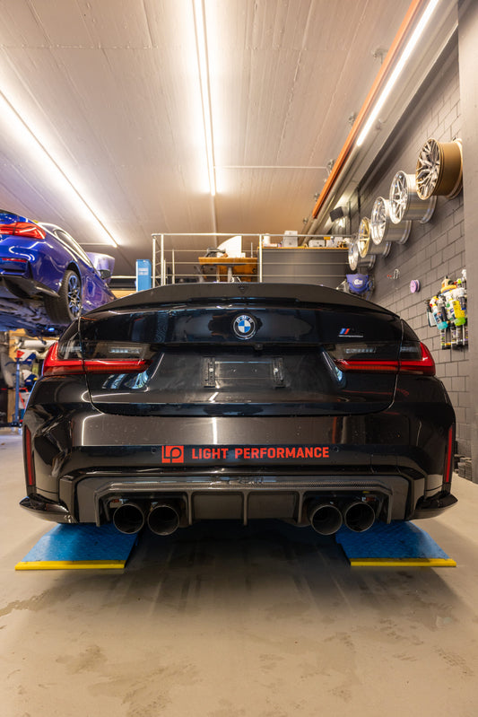 Carbon - BMW M3/4 G80/81/82/83 PS-Style Diffusor Carbon