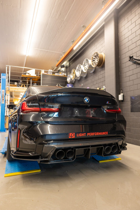 Carbon - BMW M3/4 G80/81/82/83 VRS+ Diffusor Carbon