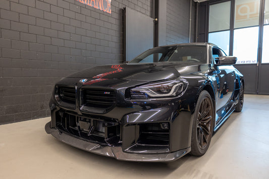 Carbon - BMW M2 G87 V-Style Frontlippe Carbon