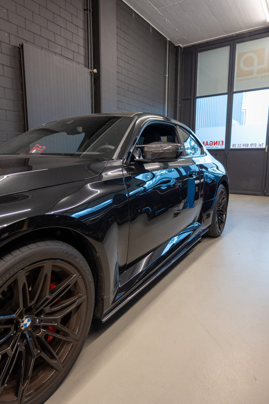 Carbon - BMW M2 G87 V-Style Seitenschweller Carbon