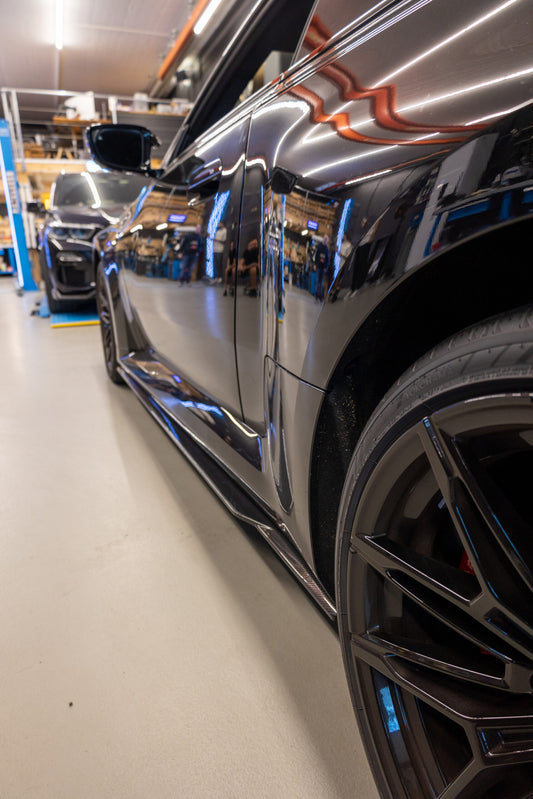 Carbon - BMW M2 G87 V-Style Seitenschweller Carbon