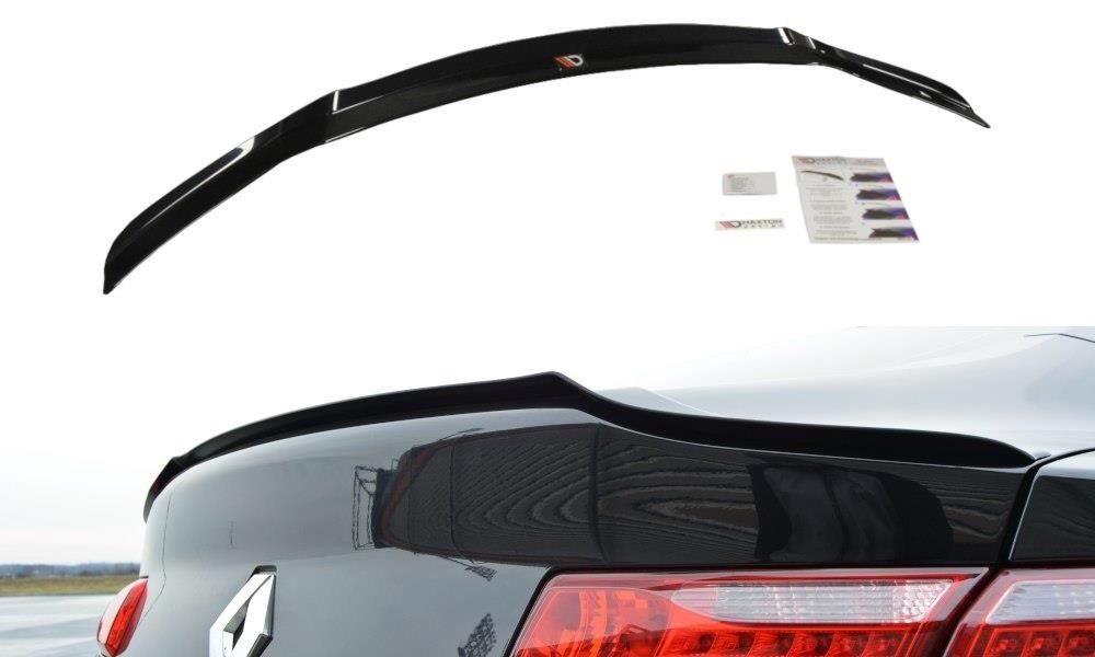 Maxton Design Spoiler für Renault Laguna MK3 Coupe schwarz strukturiert