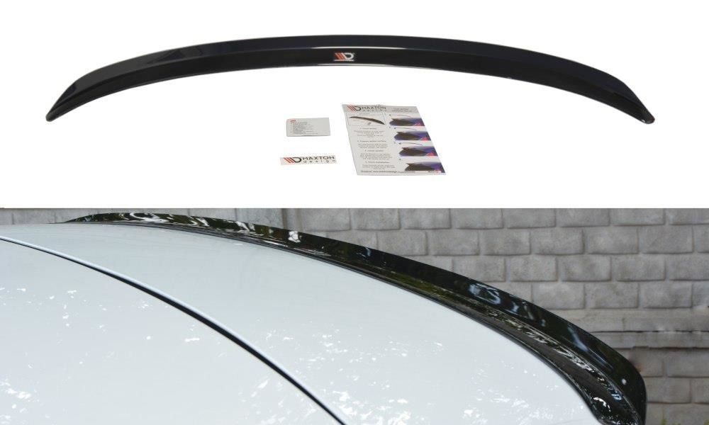 Maxton Design Spoiler für Renault Megane MK4 Schrägheck schwarz strukturiert