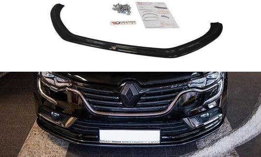 Maxton Design Frontlippe für Renault Talisman schwarz hochglanz